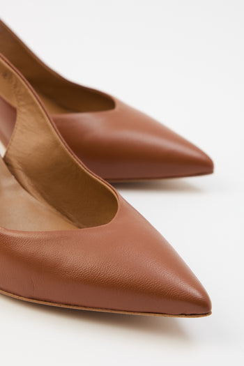 Tre Emme Slingback Cuoio Donna - 4
