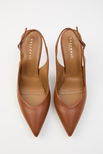 Tre Emme Slingback Cuoio Donna - 7