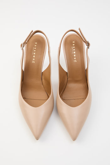 Tre Emme Slingback Nude Donna - 5