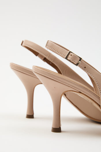 Tre Emme Slingback Nude Donna - 7