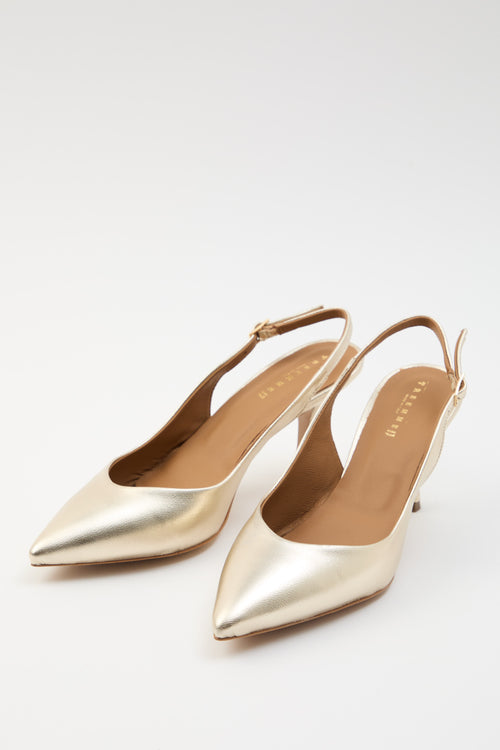 Tre Emme Slingback Platino Donna - 2