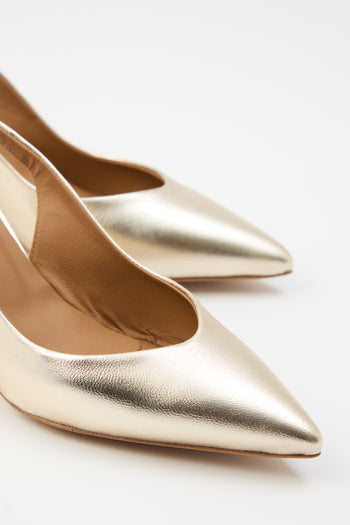 Tre Emme Slingback Platino Donna - 3