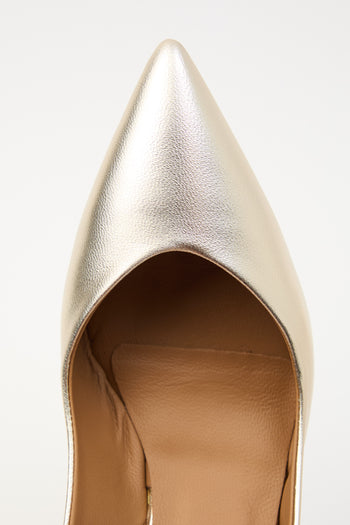 Tre Emme Slingback Platino Donna - 4