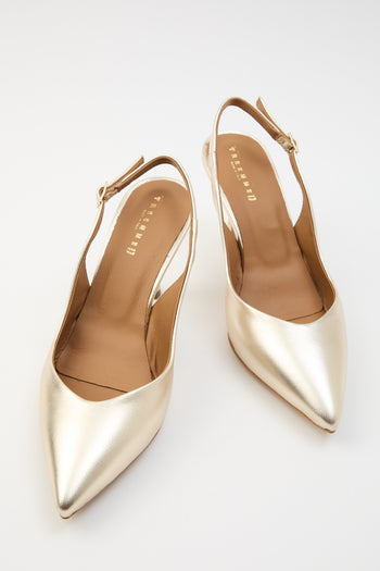 Tre Emme Slingback Platino Donna - 7
