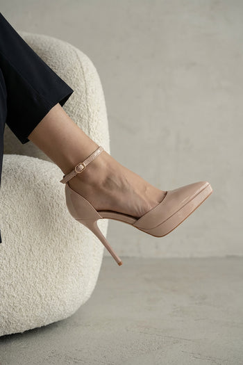 Tre Emme Décolleté Beige Donna - 9