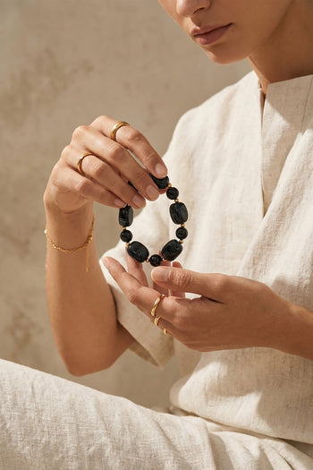 Tre Emme Bracciali Nero Donna - 4