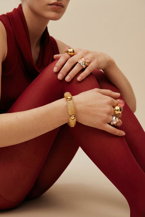 Tre Emme Bracciali Beige Donna