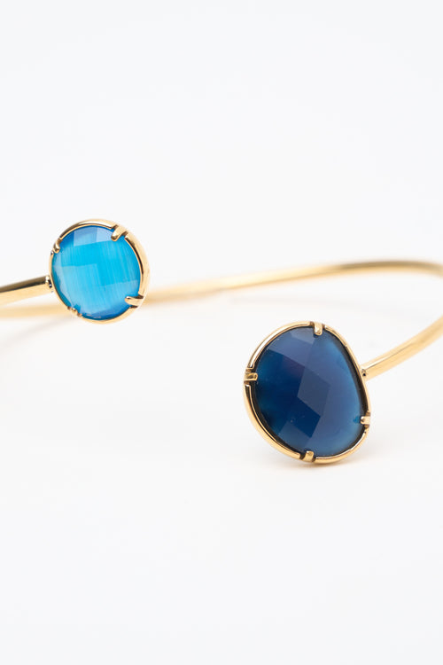 Tre Emme Bracciali Oro/blu Donna - 2