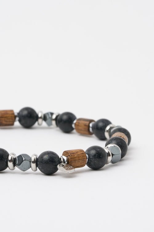 Tre Emme Bracciali Nero/legno Uomo - 2