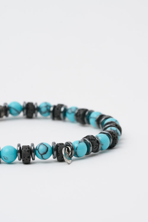 Tre Emme Bracciali Nero/turchese Uomo - 2