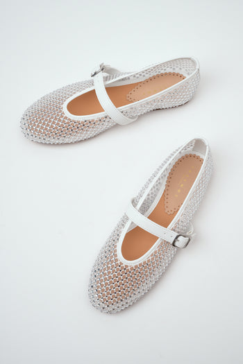 Tre Emme Ballerina White Donna - 6