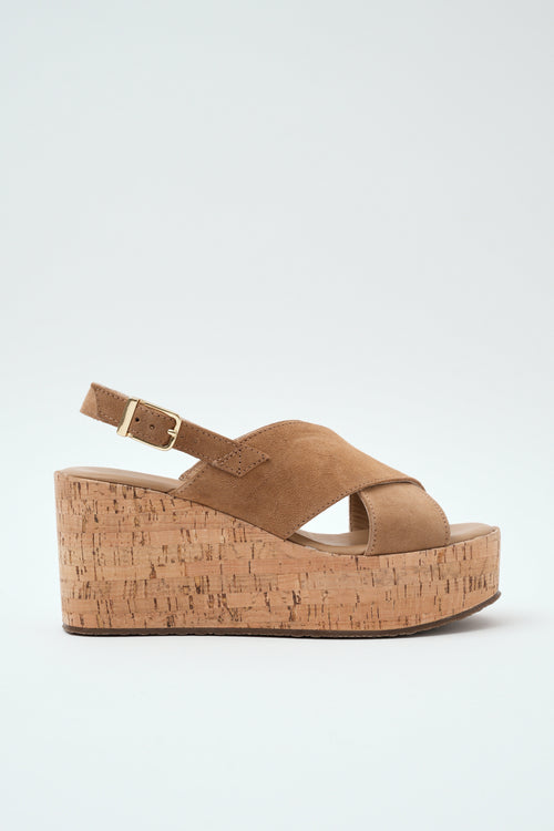 Tre Emme Zeppa Cognac Donna