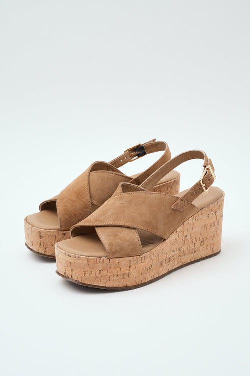 Tre Emme Zeppa Cognac Donna - 2