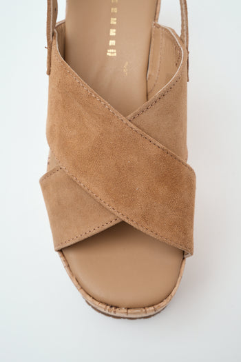 Tre Emme Zeppa Cognac Donna - 3