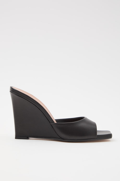Tre Emme Sandalo Nero Donna