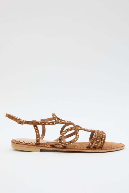 Tre Emme Sandalo Camel Donna