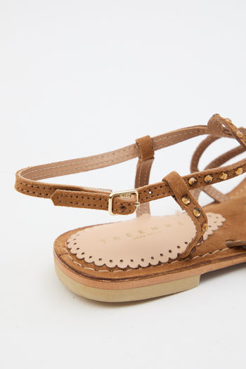 Tre Emme Sandalo Camel Donna - 4