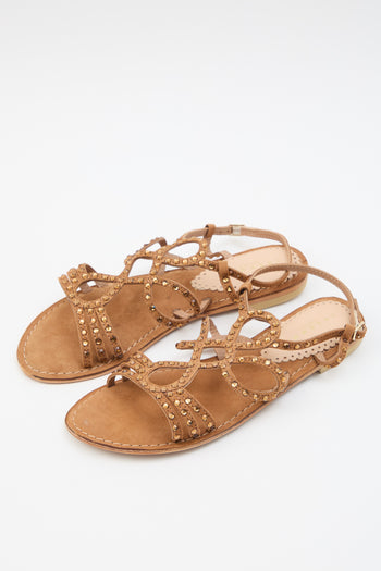 Tre Emme Sandalo Camel Donna - 6