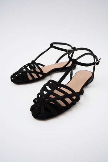 Tre Emme Sandalo Nero Donna - 5