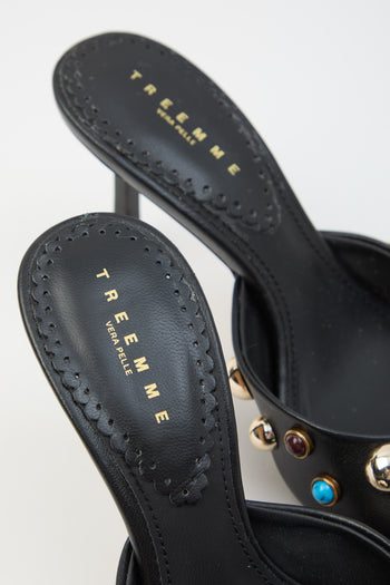 Tre Emme Ciabatta Black Donna - 6