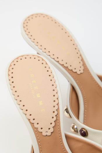 Tre Emme Ciabatta Crema Donna - 6