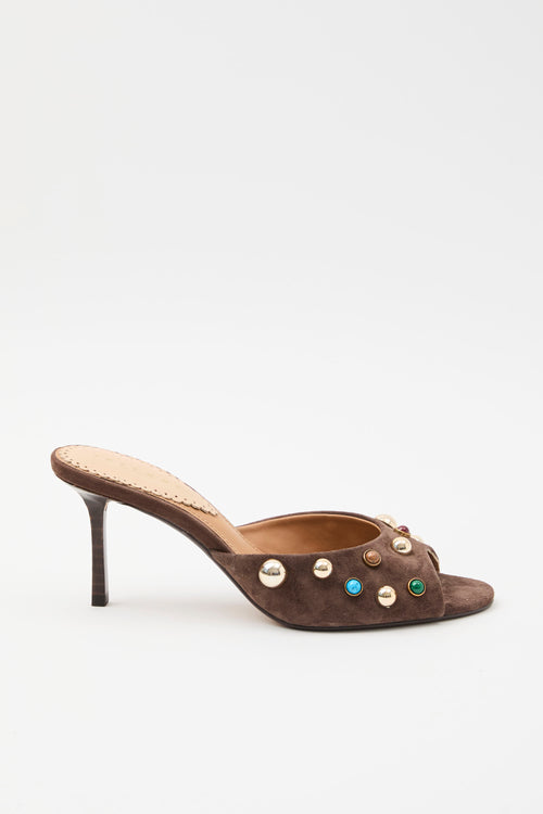 Tre Emme Ciabatta Dark Brown Donna - 2