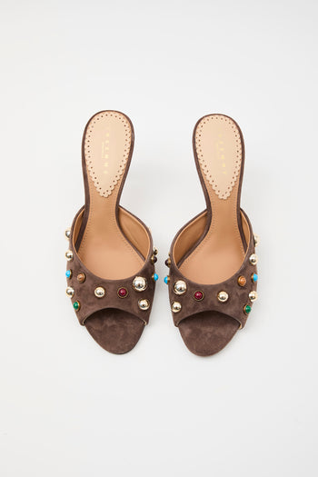 Tre Emme Ciabatta Dark Brown Donna - 4