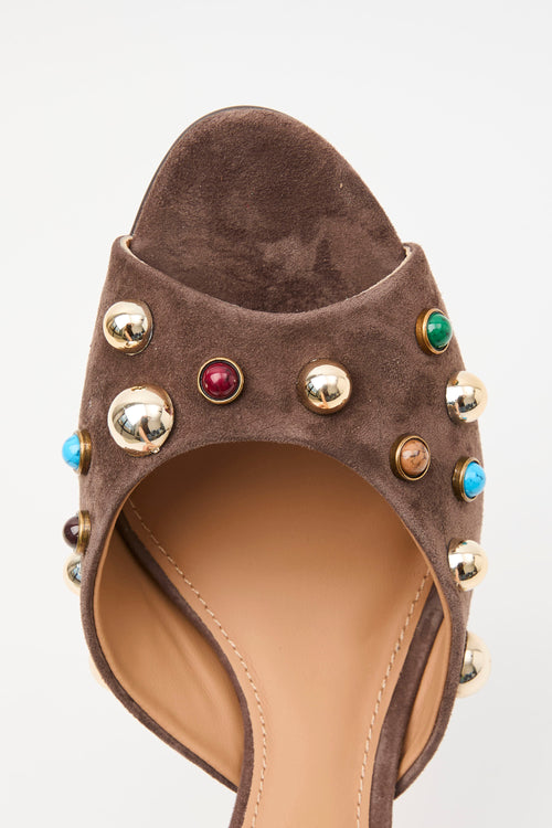 Tre Emme Ciabatta Dark Brown Donna