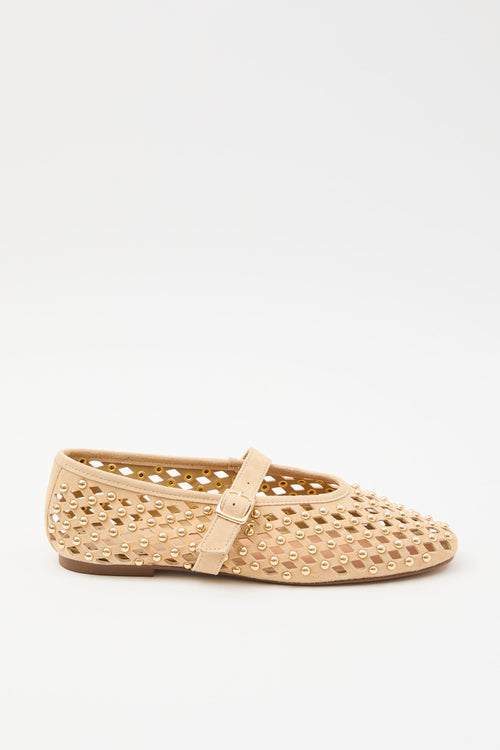 Tre Emme Ballerina Beige Donna