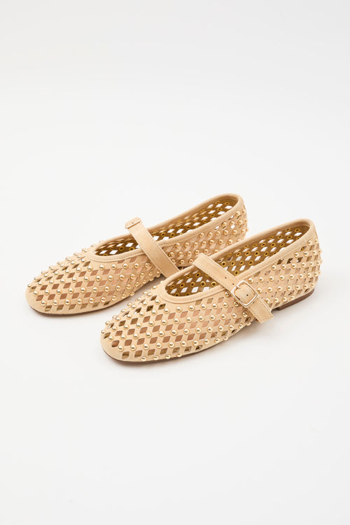 Tre Emme Ballerina Beige Donna - 2