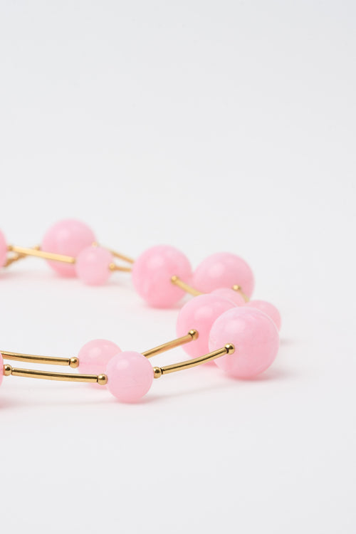 Tre Emme Collane Rosa/oro Donna - 2