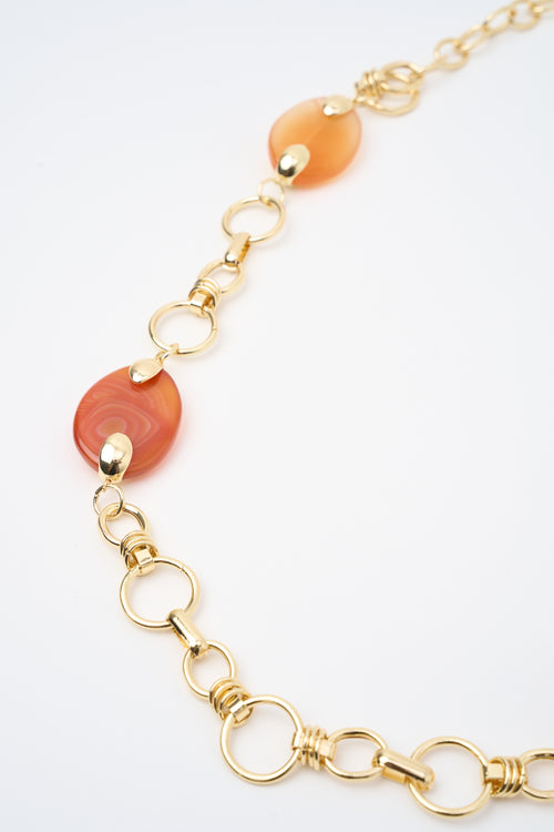 Tre Emme Collane Oro/arancio Donna - 2