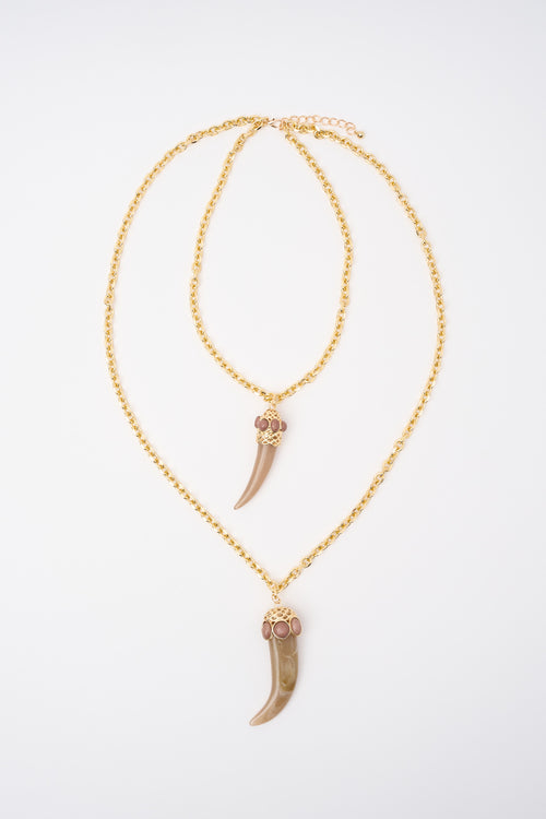 Tre Emme Collane Oro/tortora Donna