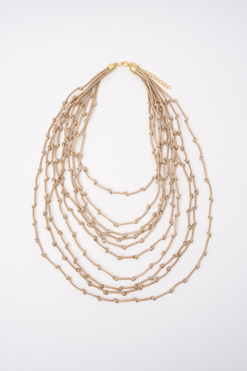 Tre Emme Collane Oro/tortora Donna