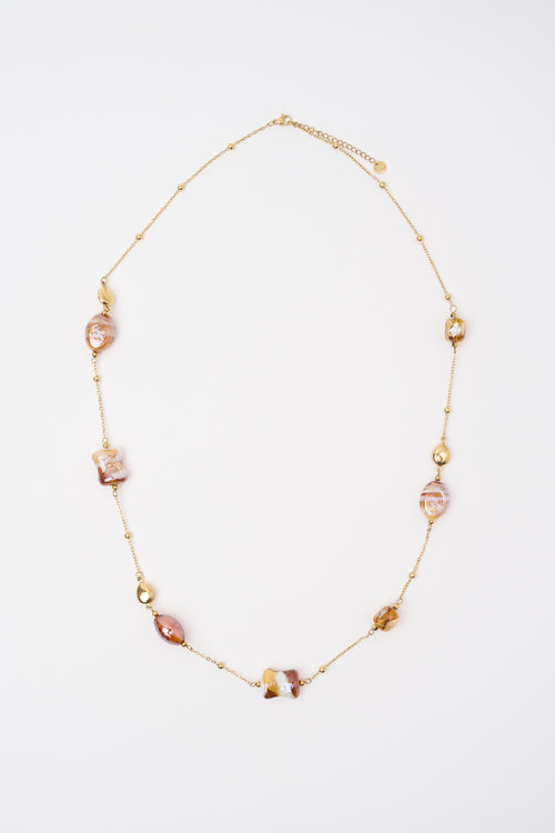 Tre Emme Collane Oro/marrone Donna