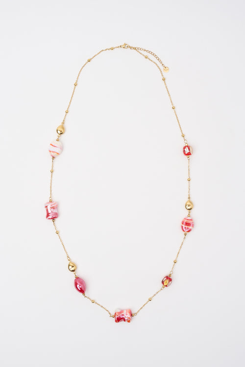 Tre Emme Collane Oro/rosso Donna