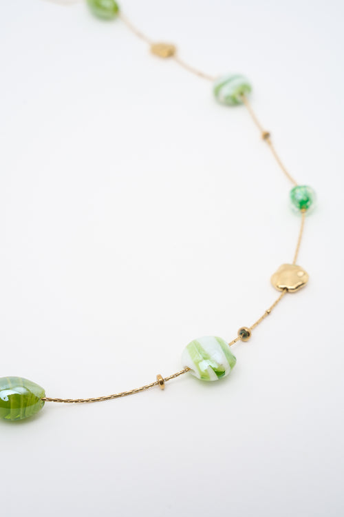 Tre Emme Collane Oro/verde Donna - 2