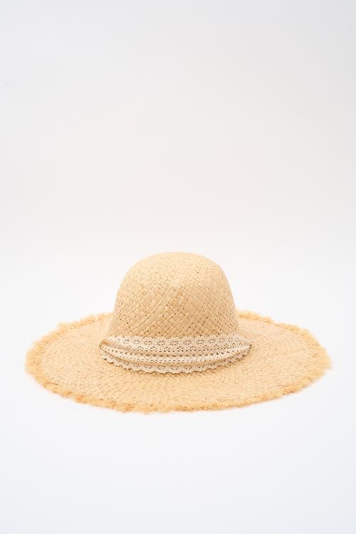 Tre Emme Cappello Naturale/panna Donna