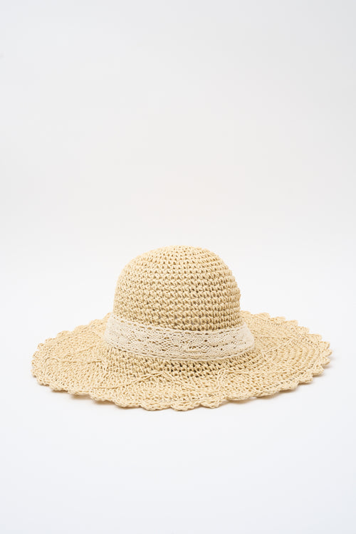 Tre Emme Cappello Beige/panna Donna
