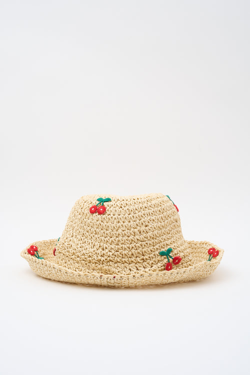 Tre Emme Cappello Ciliegia/beige Donna