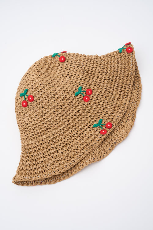 Tre Emme Cappello Ciliegia/naturale Donna - 2