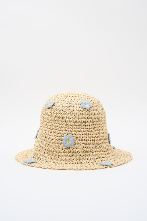 Tre Emme Cappello Fiori/beige Donna