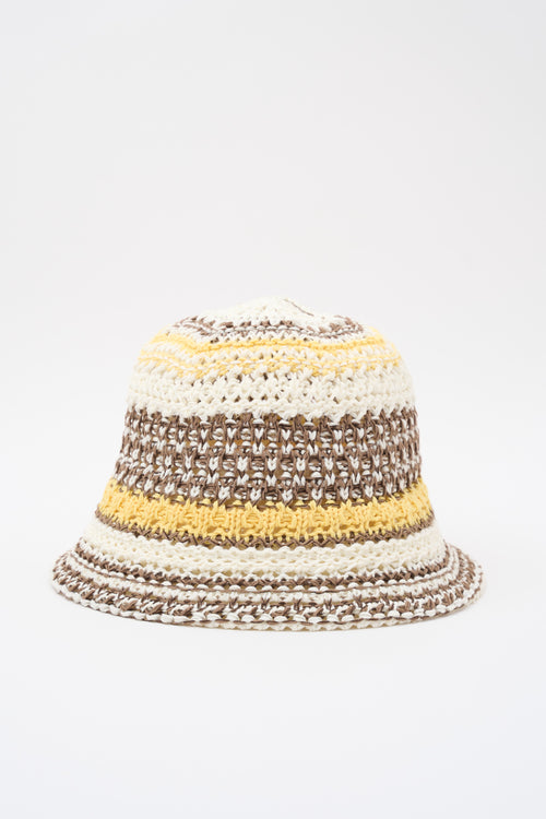 Tre Emme Cappello Tortora/giallo/bianco Donna