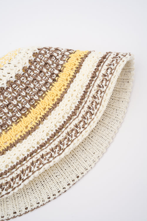 Tre Emme Cappello Tortora/giallo/bianco Donna - 2