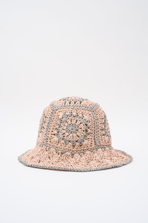 Tre Emme Cappello Rosa/grigio Donna