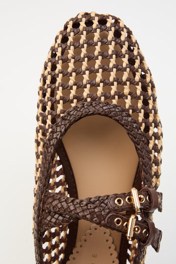 Tre Emme Ballerina Dark Brown Donna - 7
