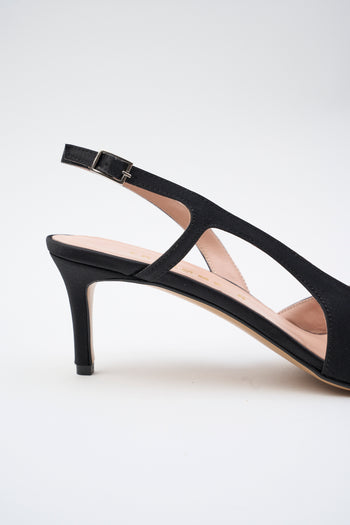 Tre Emme Slingback Nero Donna - 4