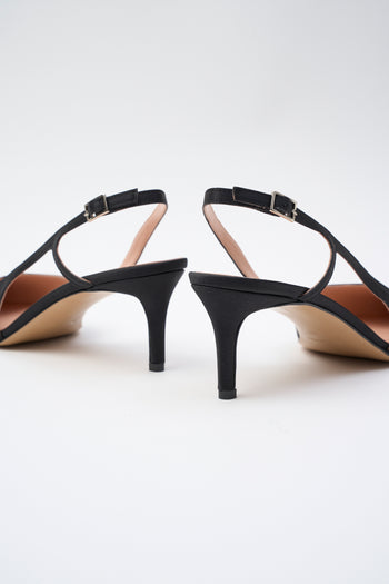 Tre Emme Slingback Nero Donna - 5