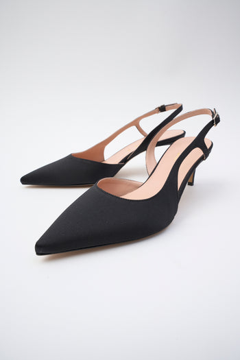 Tre Emme Slingback Nero Donna - 6