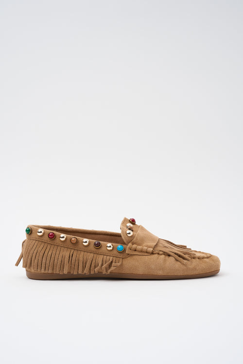 Tre Emme Mocassino Tan Donna - 2